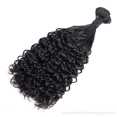 Royce Cheap 100% Cuticle Aligned Virgin Remy Indian Temple Human Hair Fumi Loose Weave Double Drawn Extensions in China